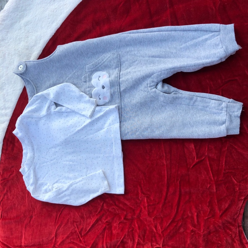Carter’s Tee and Overall Set
